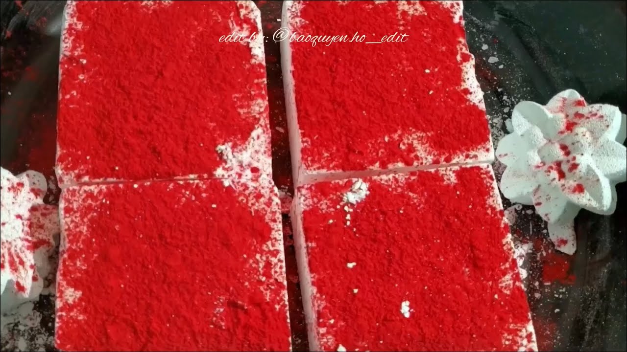 Compilation 70+ Blocks Of Gym Chalk Satisfying Crumbles + FAST SPEED | @KeronM (watch until the end)