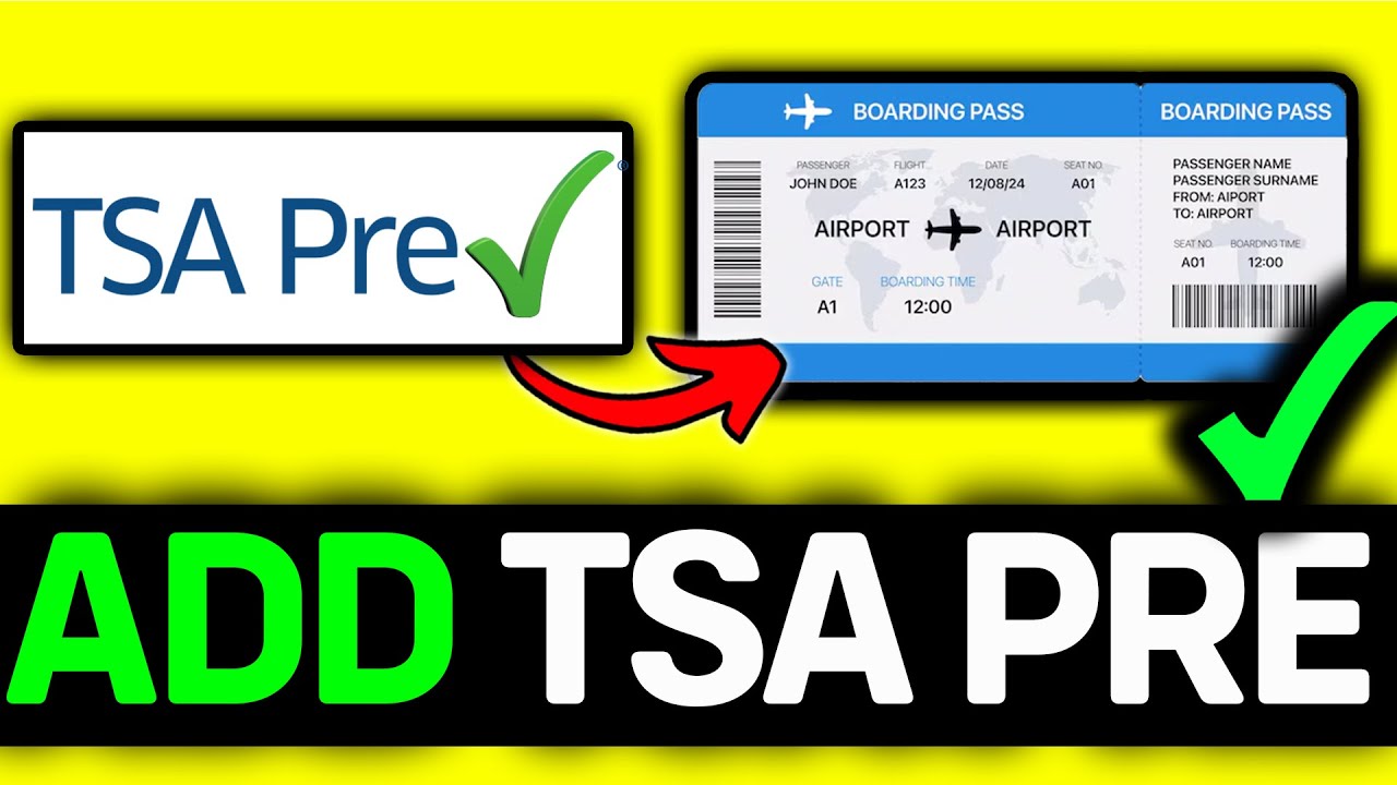 How To Add TSA Precheck To Jetblue Boarding Pass 2026 - EASY GUIDE!