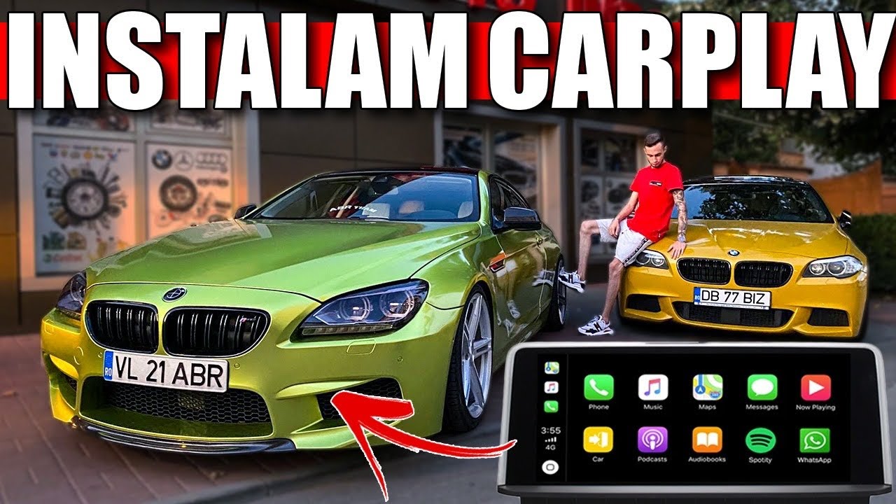 153* Vlog/CarVlog - MONTĂM CARPLAY PE SERIA 6!