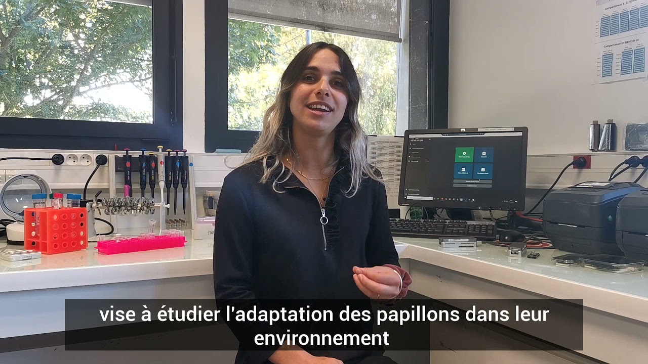1 2 3' INRAE - Joanna Lledo, ingénieure en biologie moléculaire