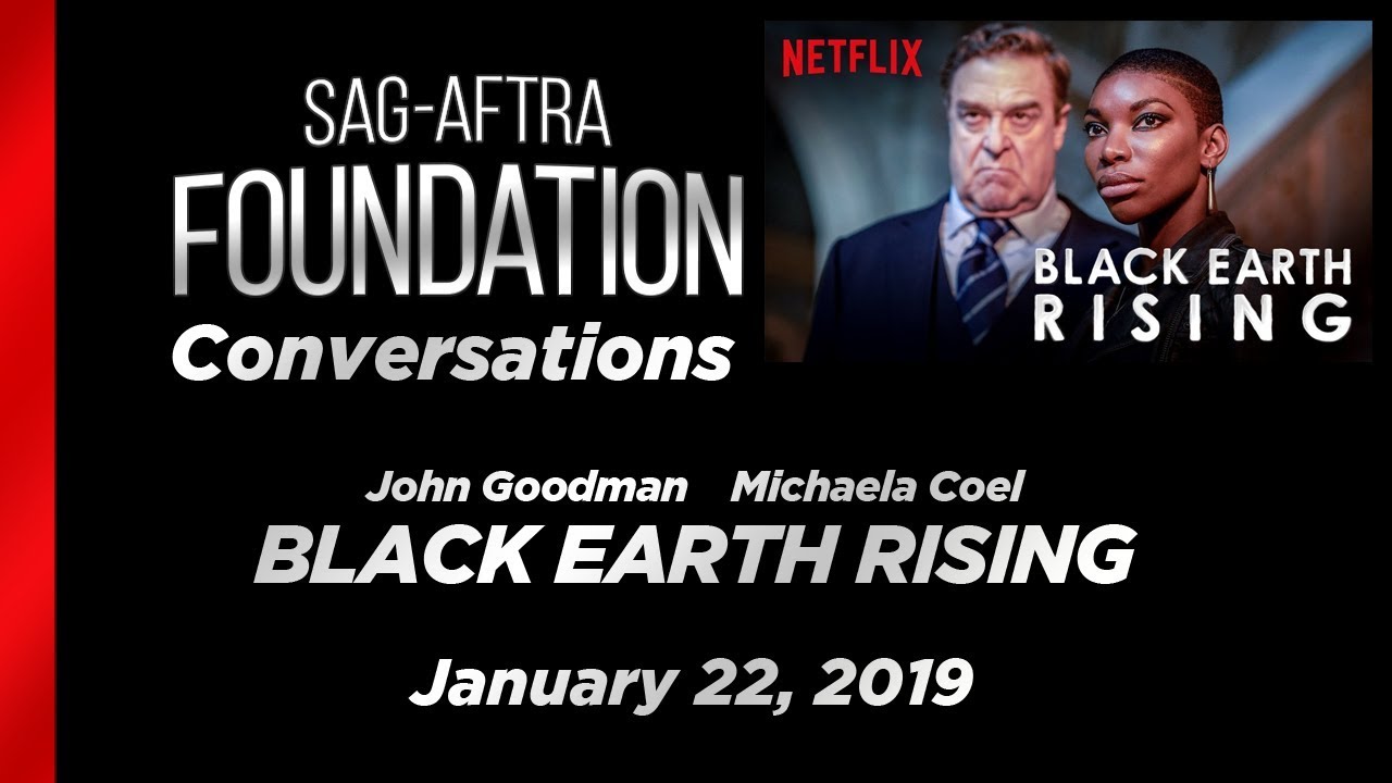 Conversations with John Goodman & Michaela Coel of BLACK EARTH RISING