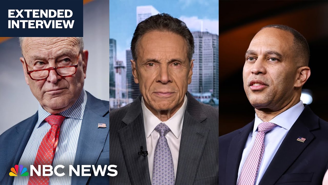 Andrew Cuomo says Schumer, Jeffries &lsquo;doing the right thing&rsquo; amid shutdown