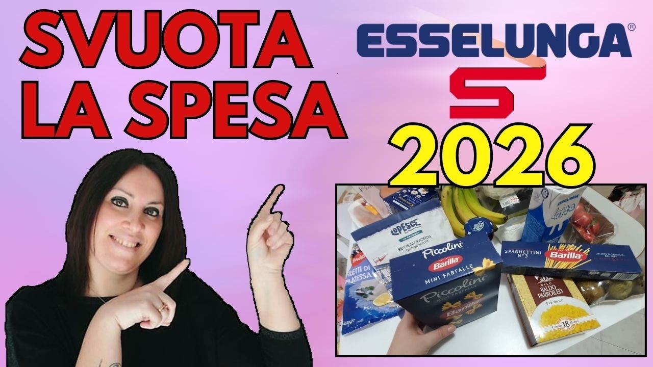 Svuota La Spesa ESSELUNGA! 2026 #svuotaspesa #svuotalaspesa #esselunga #spesa