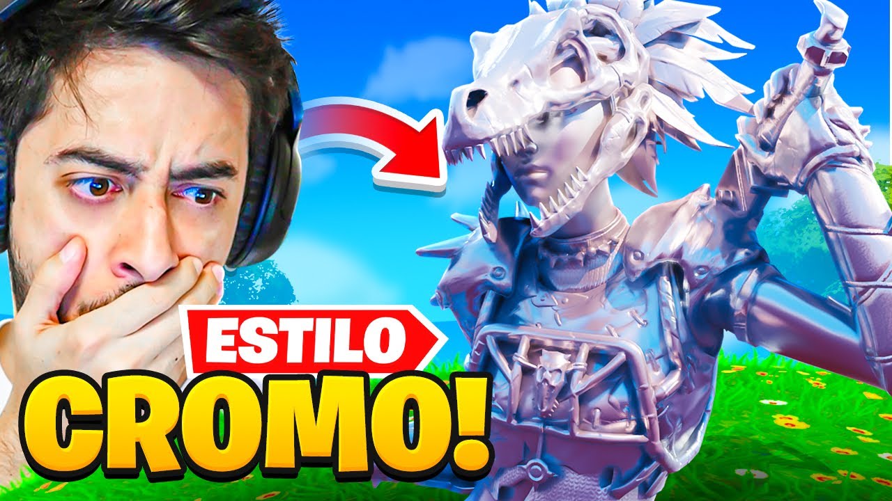 COMO FICOU A TARANA DE CROMO? - Fortnite