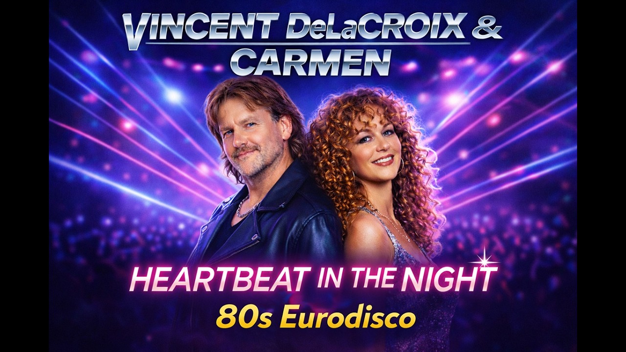 Heartbeat In The Night – Vincent DeLaCroix & Carmen | 80s Eurodisco Music Video