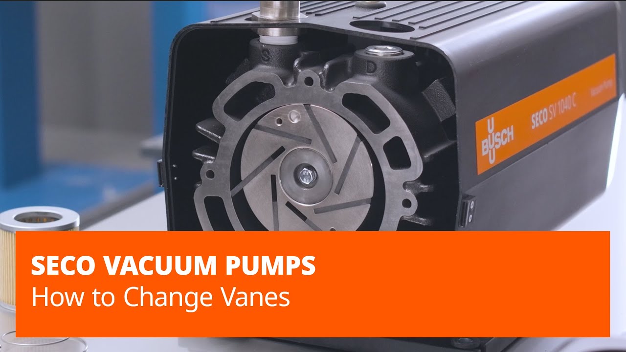 How to Change Vanes in SECO Vacuum Pumps