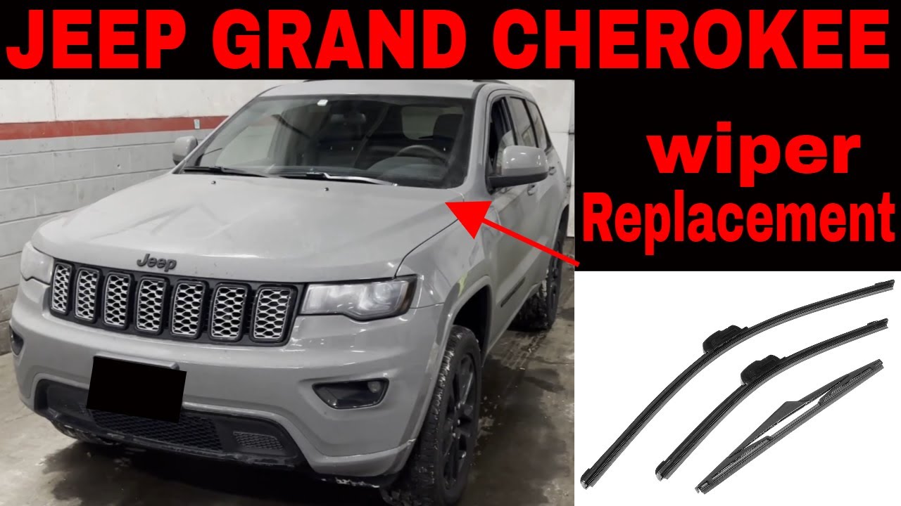 Замена щетки стеклоочистителя Jeep Grand Cherokee (WK2)