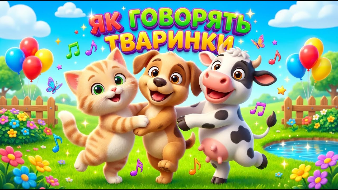 🎤🐶🐱ПІСЕНЬКА звіряток🐰🎵🦊