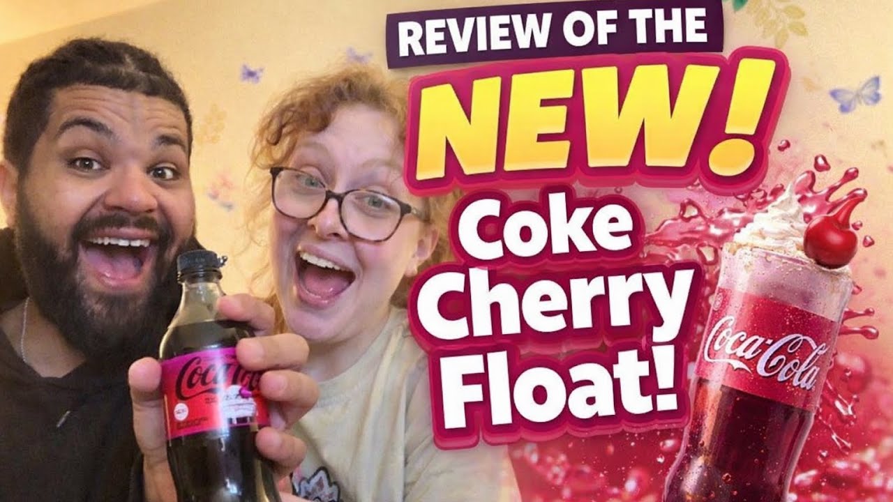 Watch as we try the NEW Coke Cherry Float!! 
