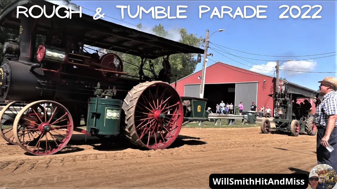 Experience the Antique Tractor & Steam Engine Parade
