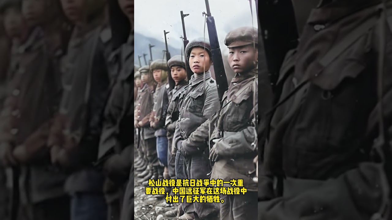 1944年中国远征军中的娃娃兵与日寇血战，献出了生命   #history #历史 #名人