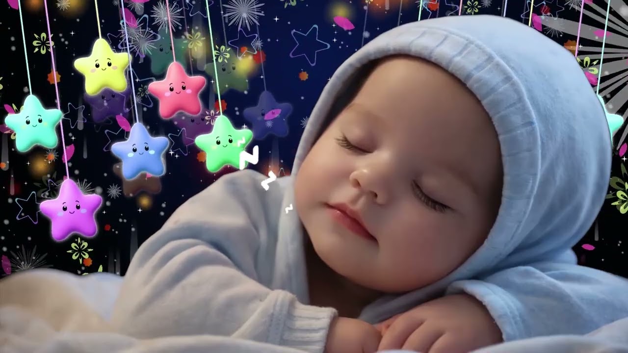 Instant Baby Sleep 🌙 Calm in 2 Minutes 💤 Soft Mozart & Brahms Lullabies 🎶