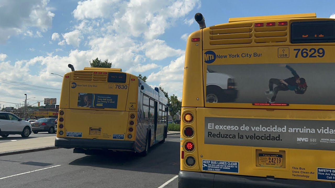 Full Ride on 2018 New Flyer XD40 #7630 on B41-LTD to Kings Plaza from Downtown Bklyn Cadman Plaza.