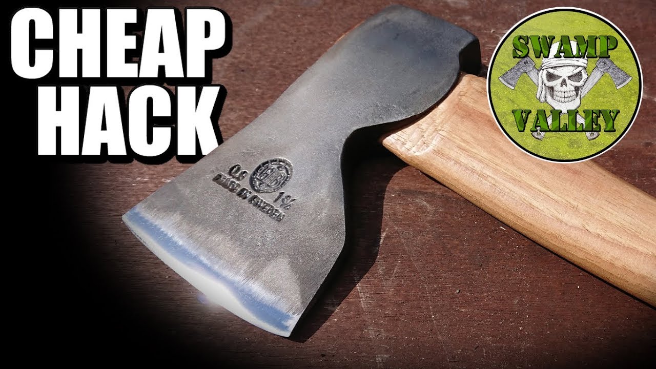 Bushcraft Axe Hack - Hultafors Carpenters Axe