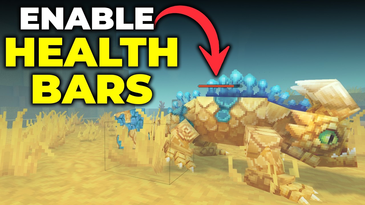 How To Turn on Entity Health Bars in Hytale