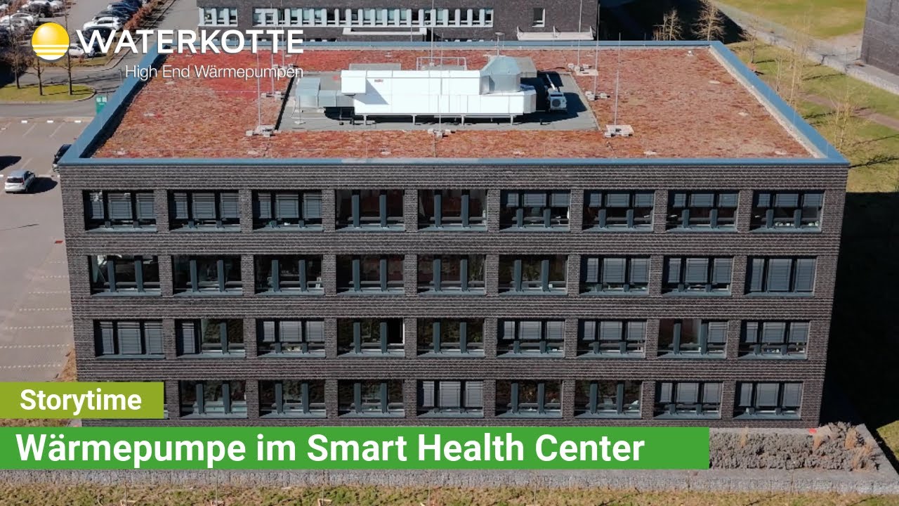 Wärmepumpe im Verwaltungsgebäude: Effiziente Energieversorgung im Gesundheitscampus