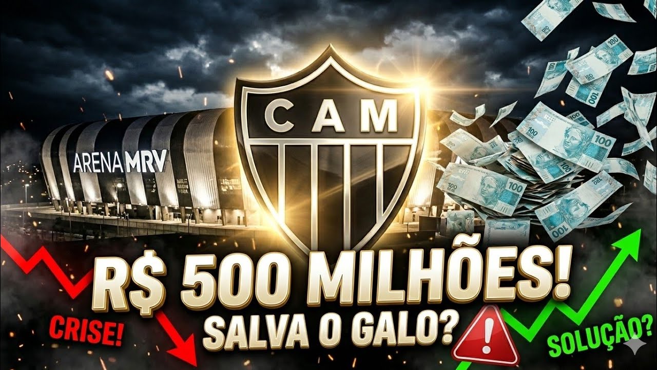 BOMBA NO ATLÉTICO! Aporte de R$ 500 Milhões, Dívida Explosiva e Possíveis Mudanças no Elenco!