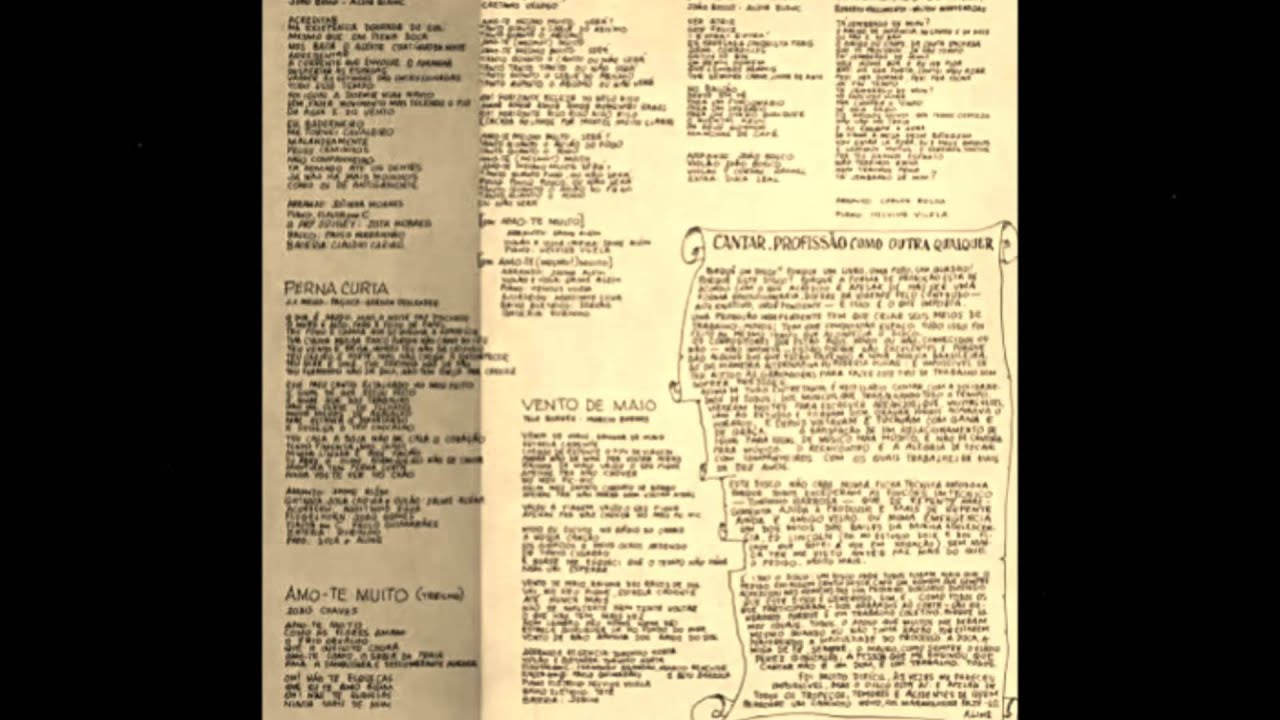 Aline Mendon&ccedil;a Luz - O CAVALEIRO E OS MOINHOS - Jo&atilde;o Bosco e Aldir Blanc - grava&ccedil;&atilde;o de 1979