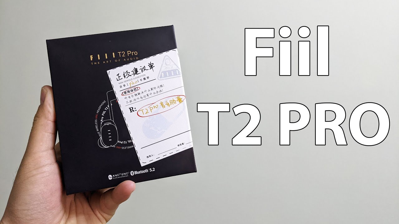 Fiil T2 Pro - Mở hộp nhanh tai nghe True Wireless chống ồn chủ động của Fiil - Giá Hợp Lý