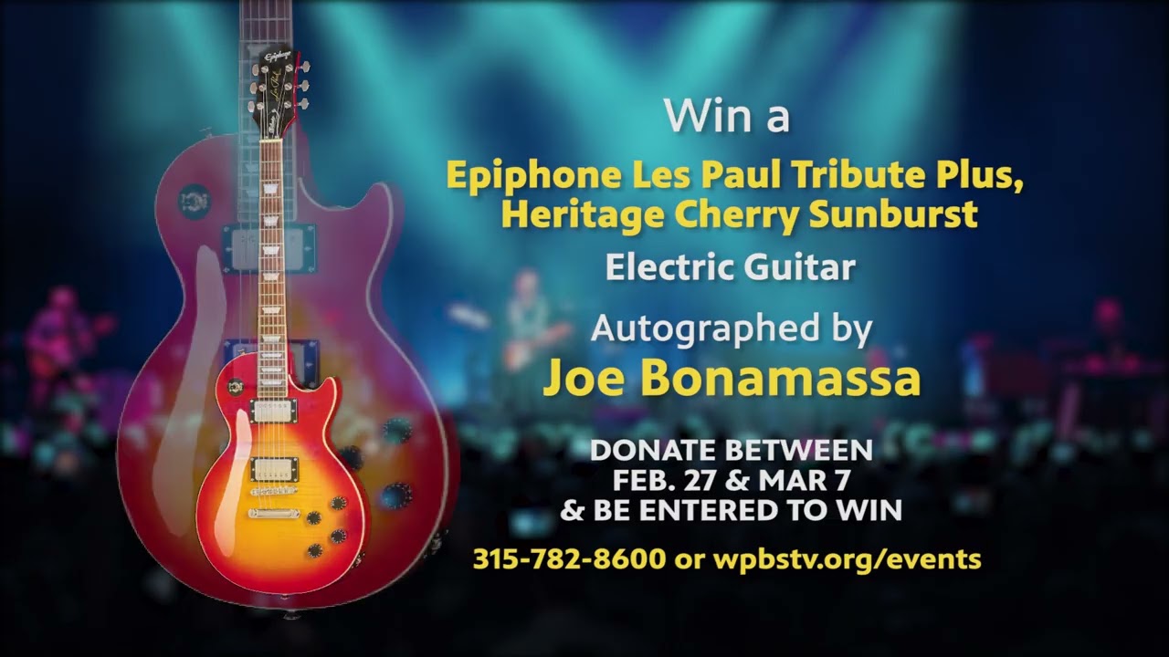 Joe Bonamassa Guitar Giveaway 2026
