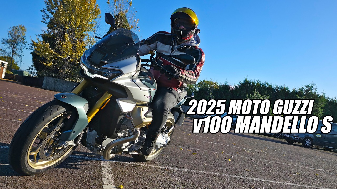 Moto Guzzi V100 Mandello S 2025 года | Первые впечатления и обзор