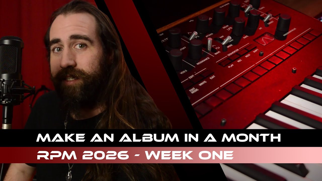 Make An Album In A Month - RPM 2026 | WEEK ONE