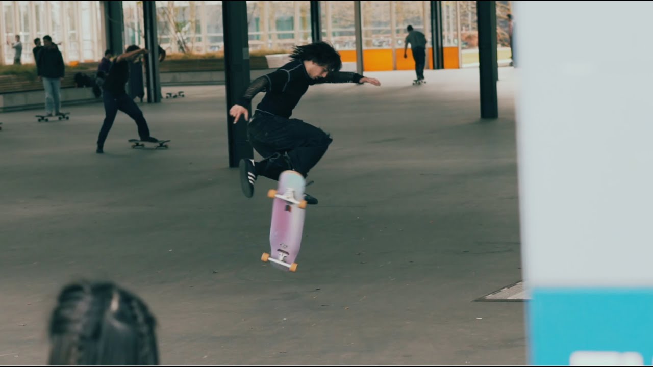 AJ THE KID getting tech! Technical free-style longboarding at it's finest!