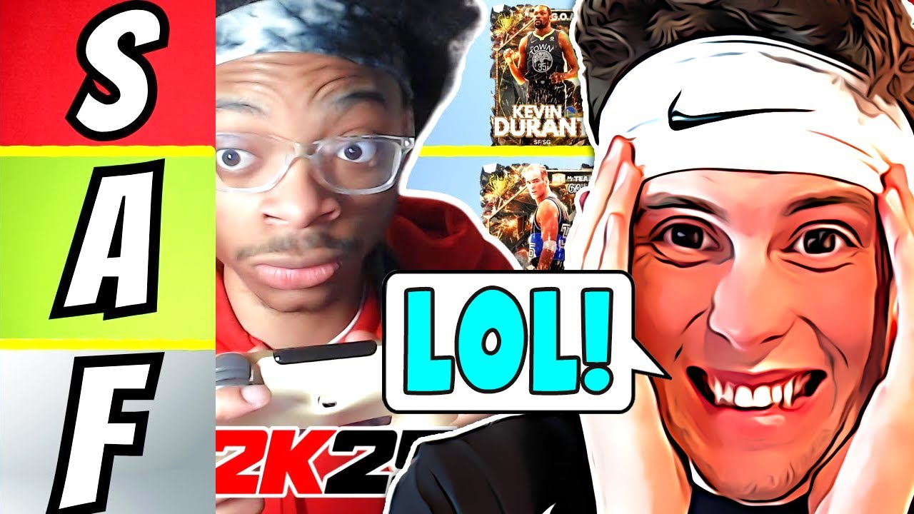 RANKING THE BEST SHOOTING GUARDS IN NBA 2K25 MyTEAM! TIER LIST (REACTION)