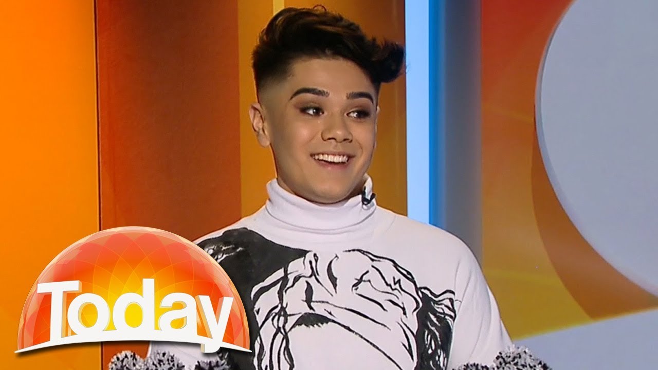 The Voice's Sheldon Riley on his fashion and working with Boy George
