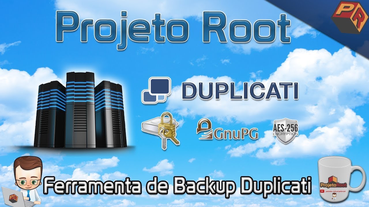 Realizando backup criptografado com Duplicati