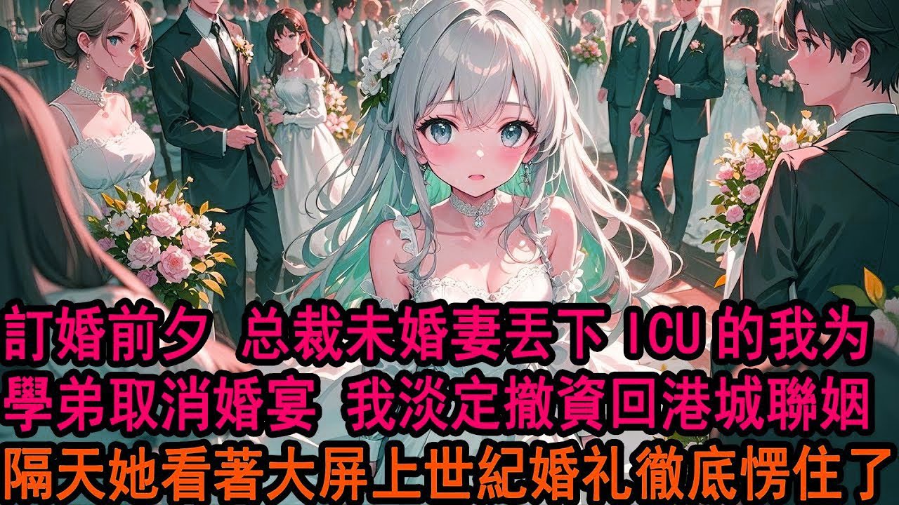 訂婚前夕,我為救柳如煙被車撞進ICU時，她卻為哄學弟取消了婚宴，連夜坐私人飛機追到小島上，面對擔心她毫不在乎：他一個舔狗，離開柳家還能去哪？我笑了，她不知道,我已經答應了回港城聯姻，明天就會離開