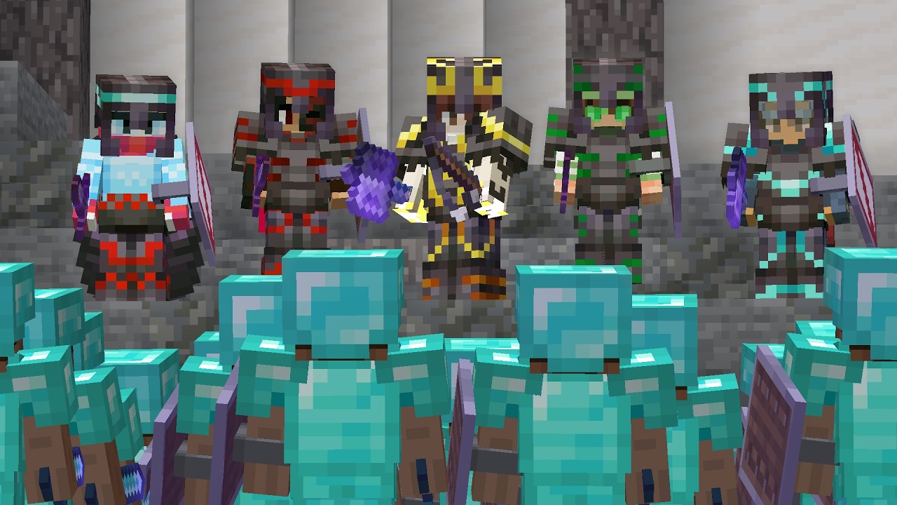 Wisp SMP VS 1000 Minecraft Players