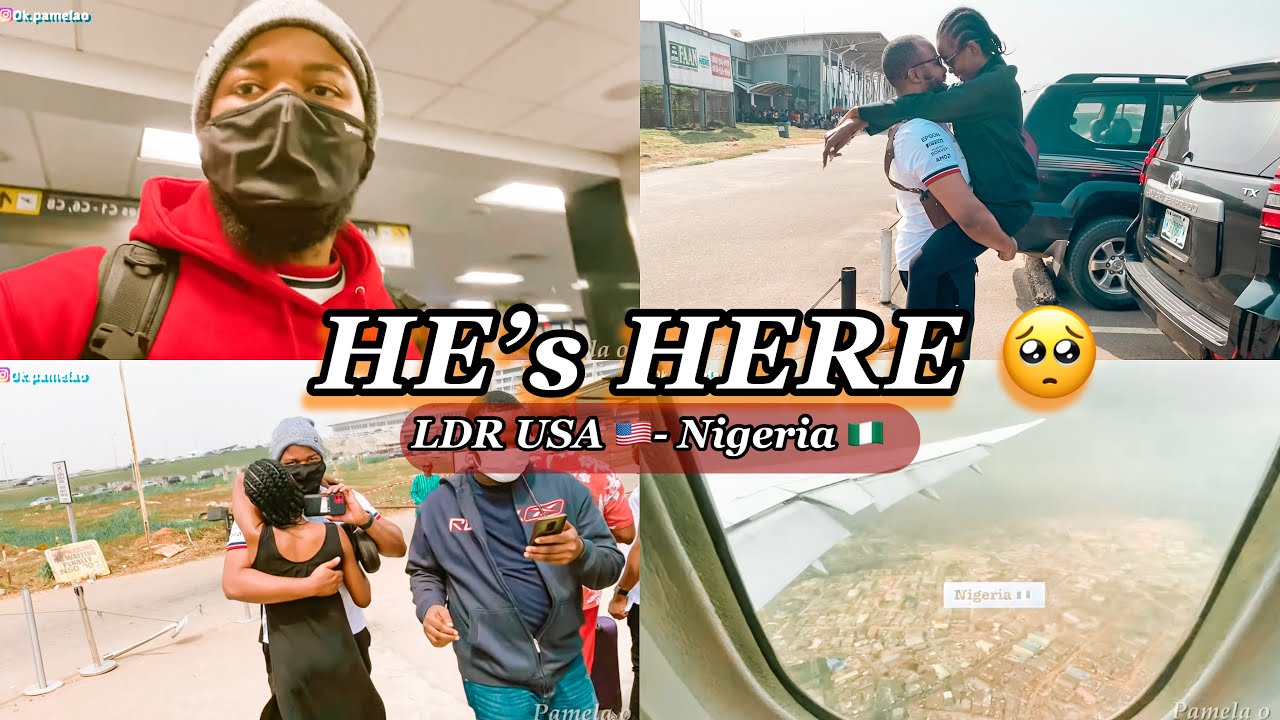 FINALLY REUNITED WITH MY LONG DISTANCE BF|LONG DISTANCE REUNION, USA 🇺🇸- NIGERIA 🇳🇬|vlogmas 10
