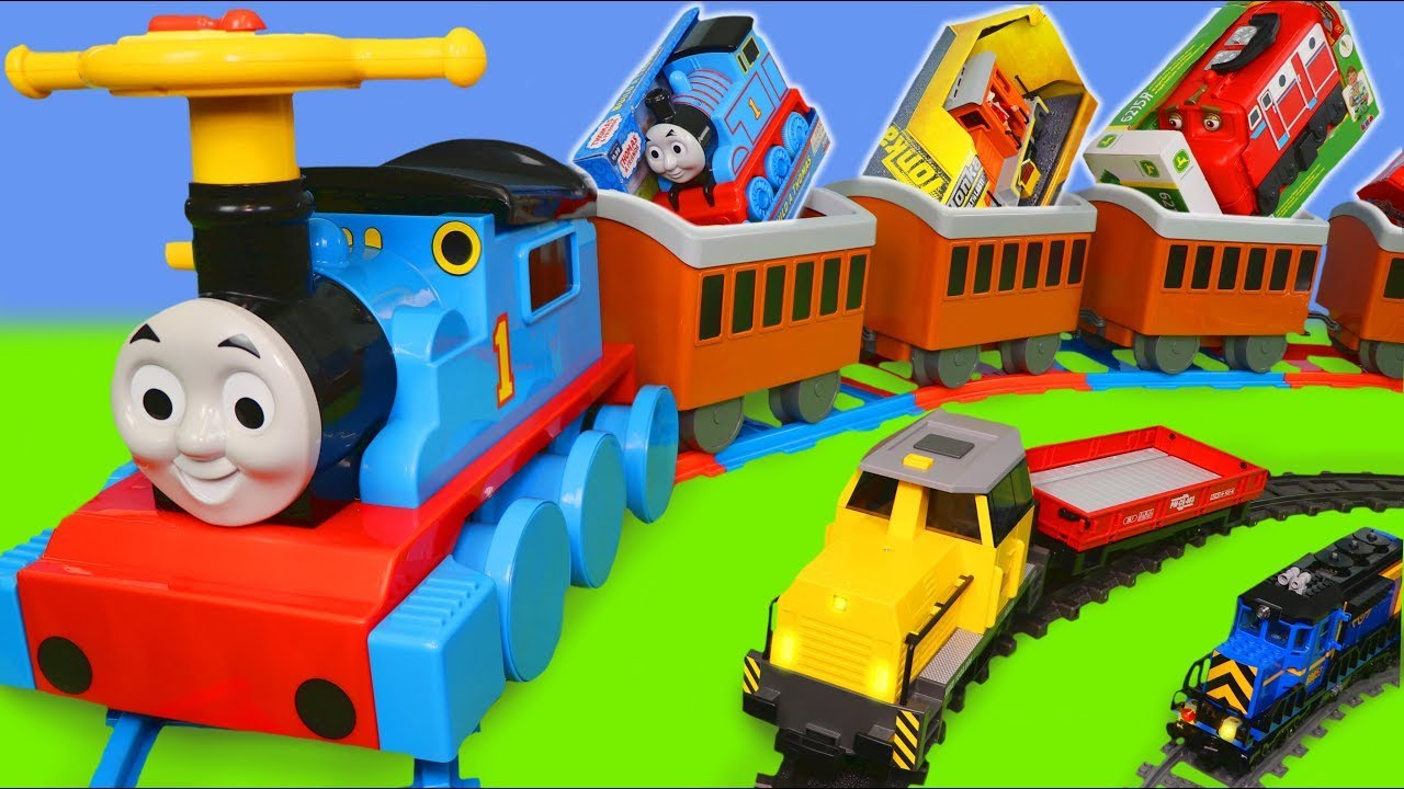 Zabawki niespodzianka Thomas pociąg : drewniane pociągi, samochody - Train Toys for kids