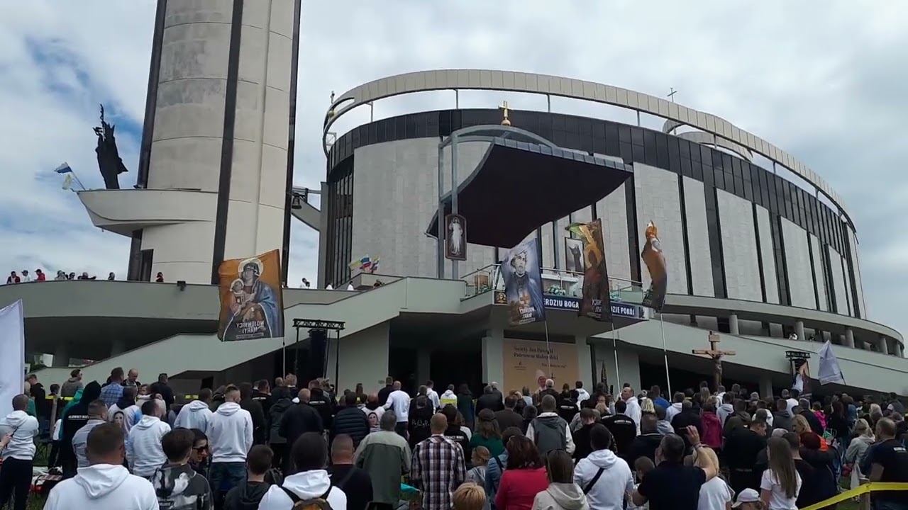 Pieśń wojowników Maryi Łagiewniki Kraków 13-05-2023