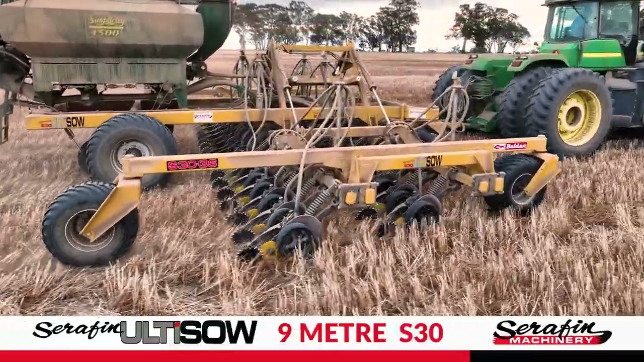 Serafin UltiSow S9 Single Disc Seeder - Warren Blake Testimonial