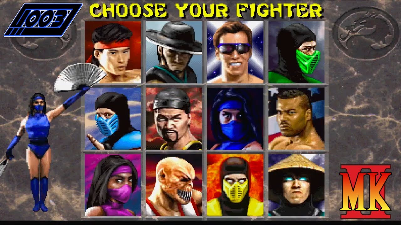 Mortal Kombat II Kitana Arcade Playthrough