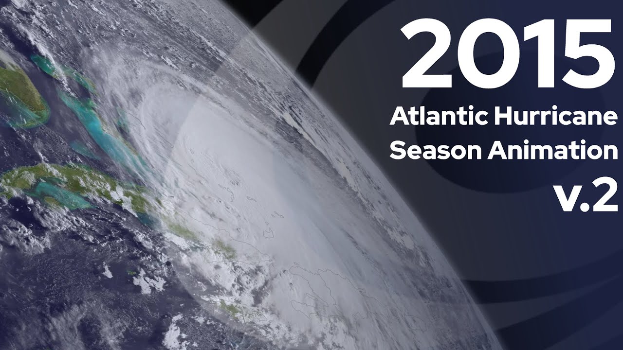 2015 Atlantic Hurricane Season Animation V.2