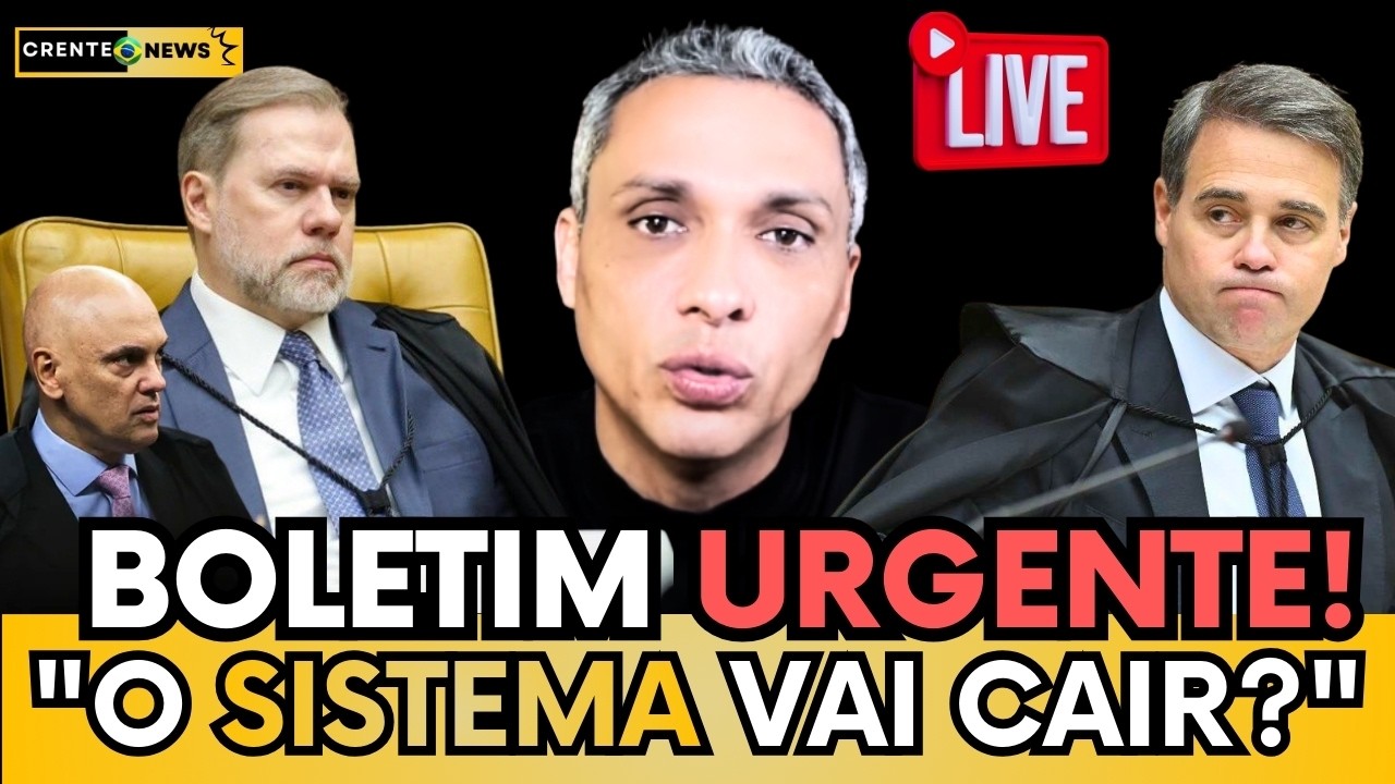 🚨 BOLETIM AO VIVO: MINISTROS TEM CONVERSA VAZADAS EM REUNIÃO SECRETA DO STF - CLIMA DE TENSÃO!
