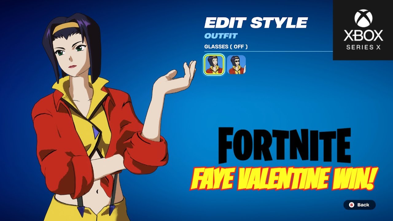 FORTNITE FAYE VALENTINE WIN! XBOX CHAPTER 6 SEASON 2