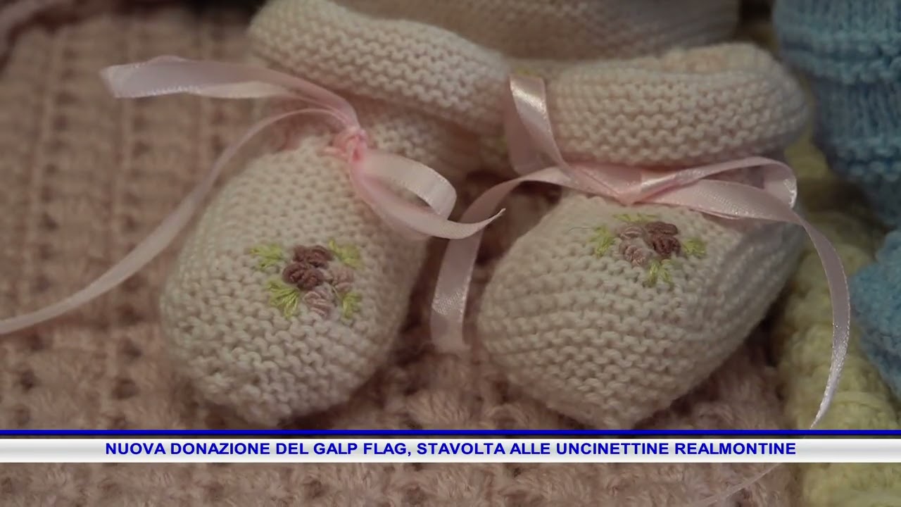 NUOVA DONAZIONE DEL GALP FLAG, STAVOLTA ALLE UNCINETTINE REALMONTINE