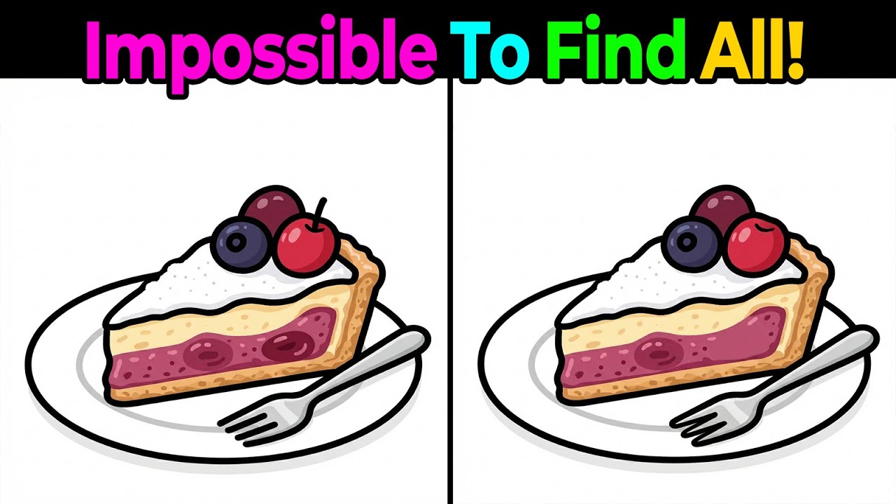 ✨Spot the Difference✨Did You Really Find 3? Double Check Now!🕵️‍♂️| BRAIN AGE TEST Vol.37