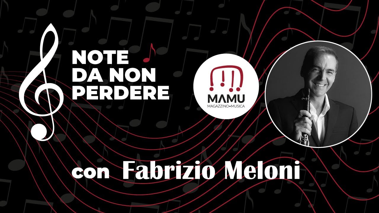NdNP - Gli spartiti per clarinetto del MaMu con Fabrizio Meloni