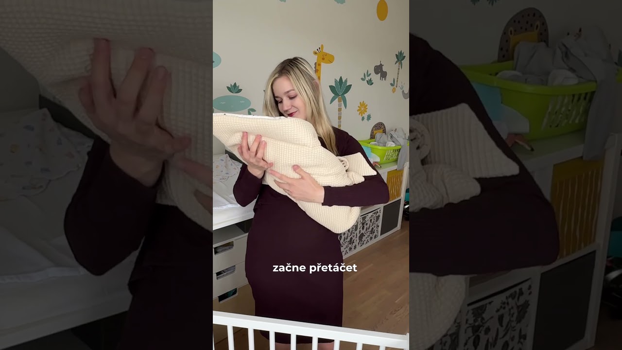 Bavlněná vaflová zavinovačka Sleepee - představení a recenze