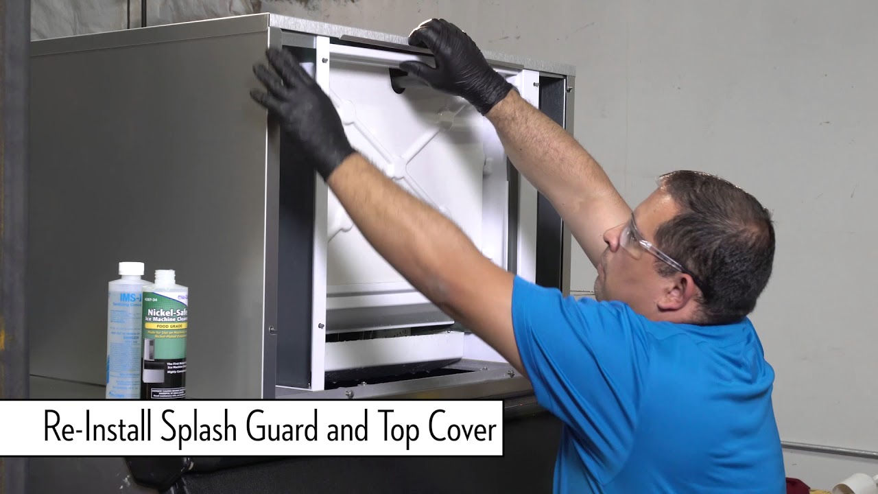 Ice-O-Matic Elevation Series De-Scaling and Sanitizing