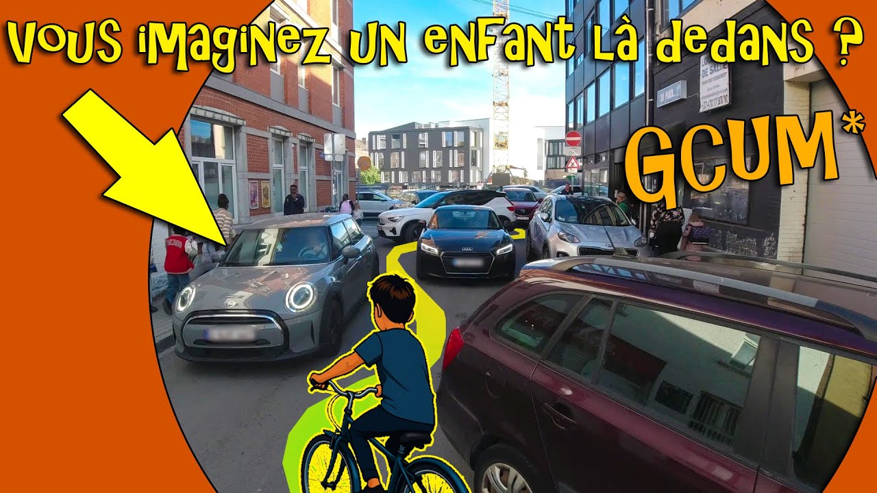 Comme d'habitude, c'est un bordel sans nom rue des Dames Blanches à Namur !