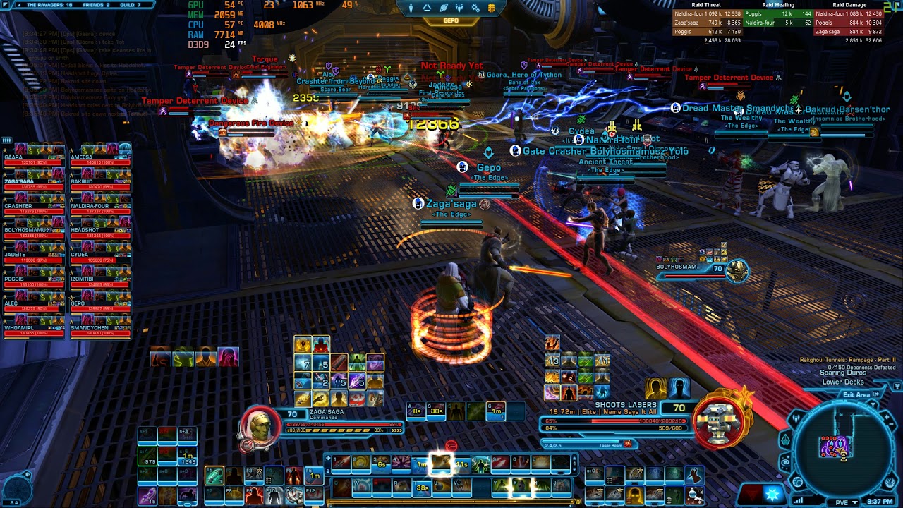 Swtor Ambrosia & The Edge - Ravagers Torque HM16