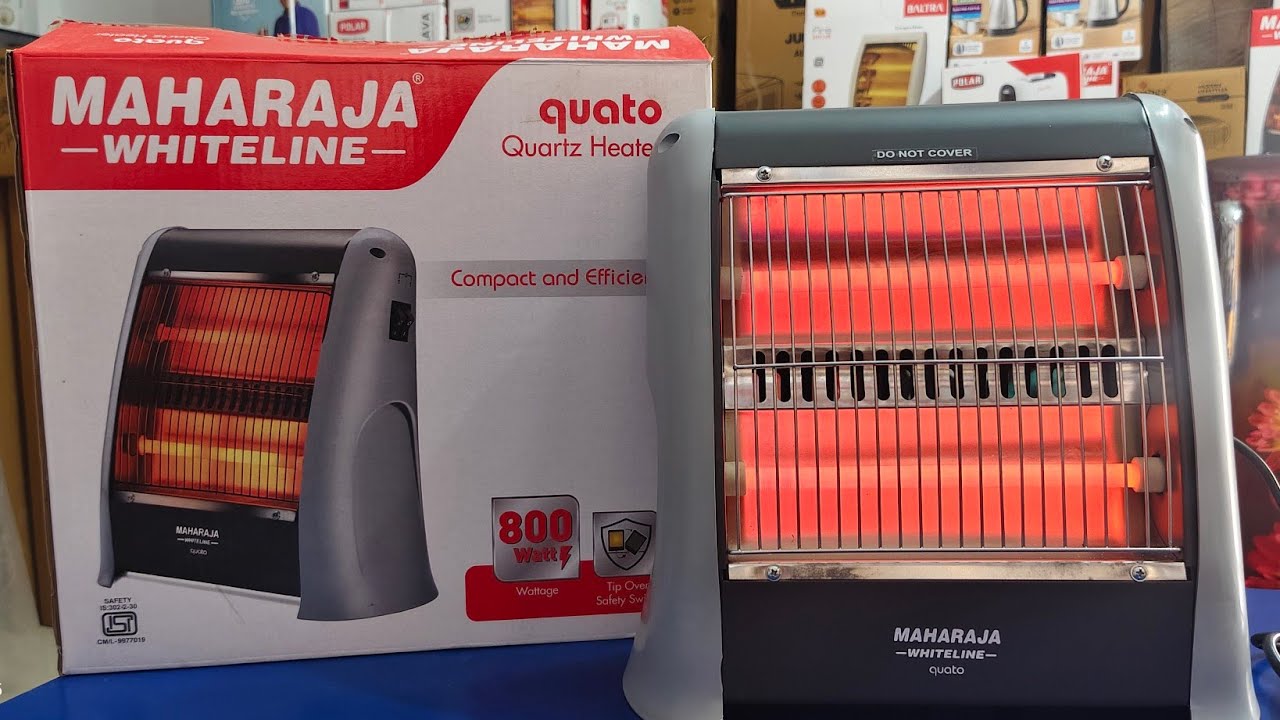 Maharaja Whiteline Quato Quartz Heater Review | Full Demo & Heating Test