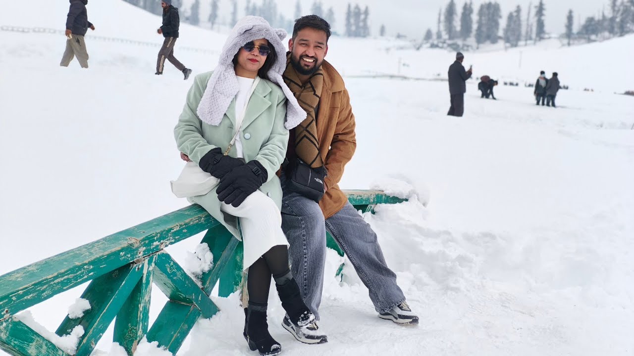-30°C Explore Heavy Snowfall In GULMARG! ❄️🥶
