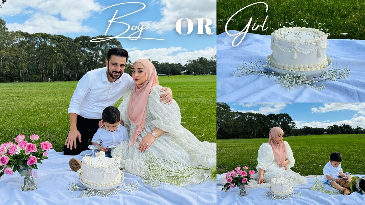 Our Intimate Gender reveal 🥰 تعين جنسيت طفل دوم ما 🤍🤍